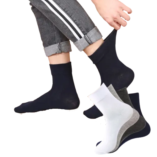 10x Pairs COTTON Rich LOOSE TOP SOCKS Medical Circulation Diabetic Comfort BULK
