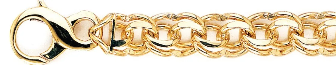 13.1mm Double Link Bracelet
