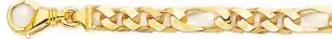 7.6mm Figaro Link Bracelet