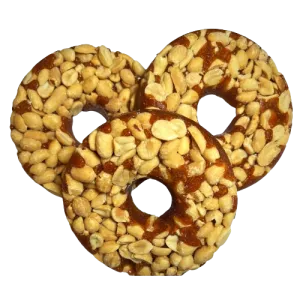 Appletons Giant Peanut Nut Rings 4" - 5 Count