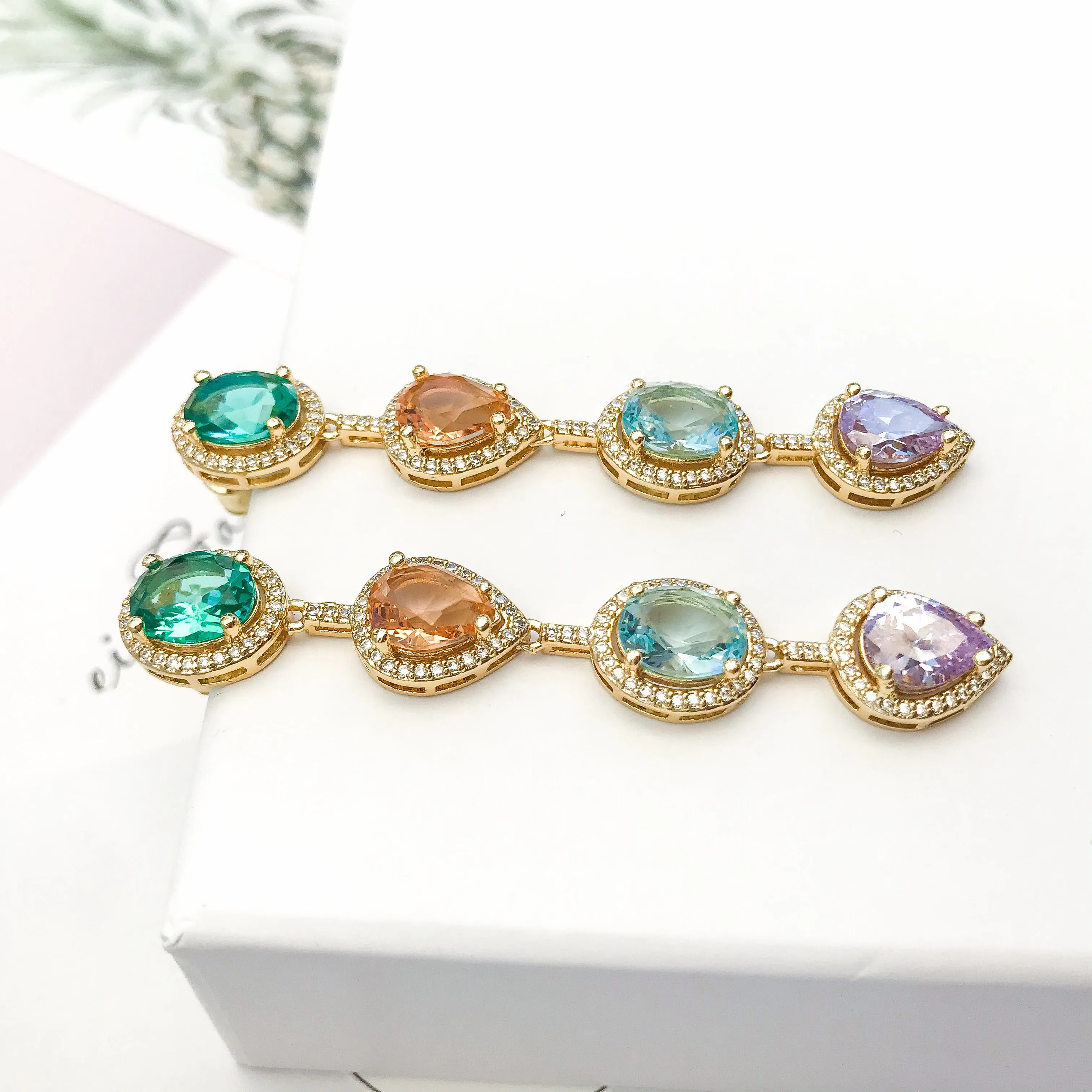 Aurora Gold Earrings