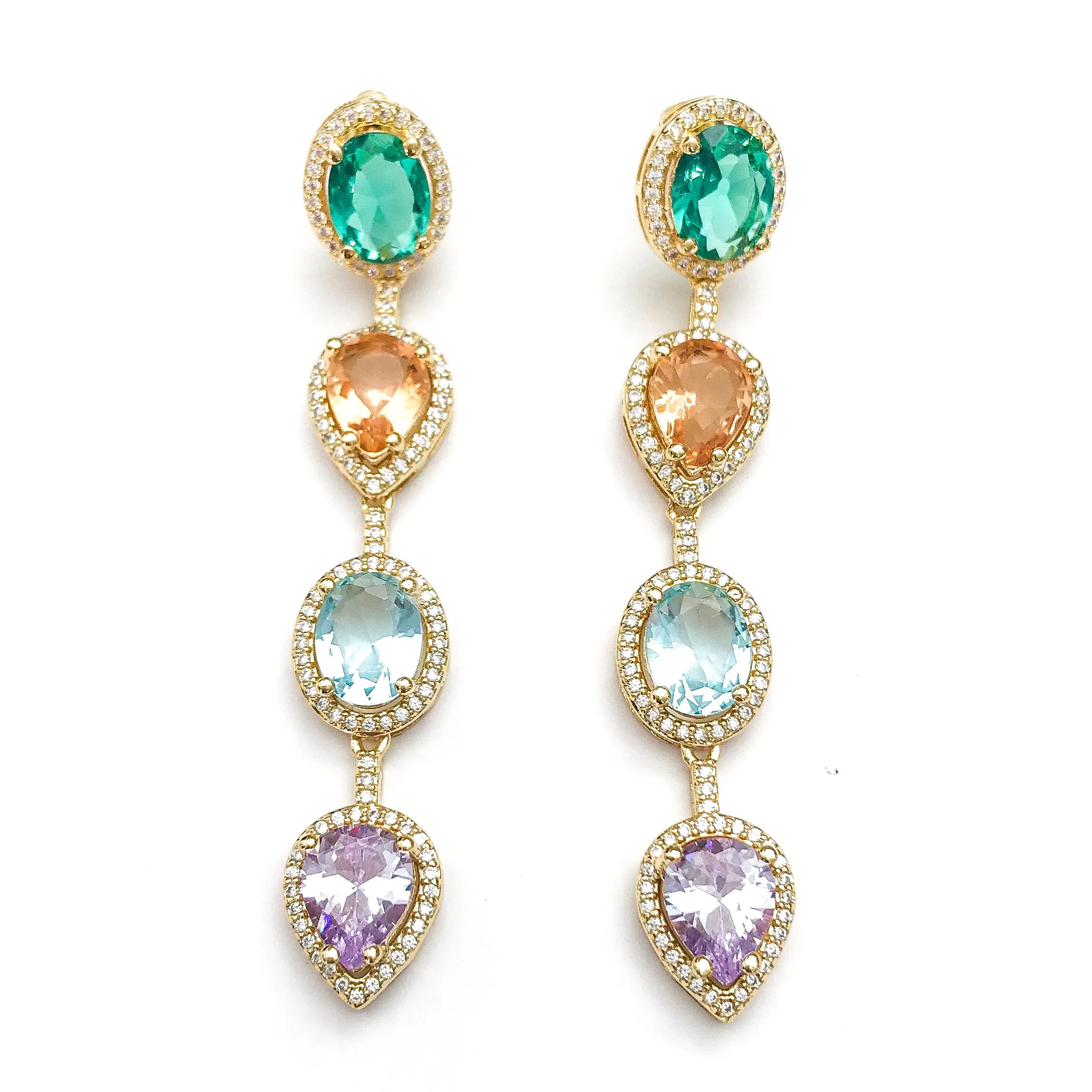 Aurora Gold Earrings