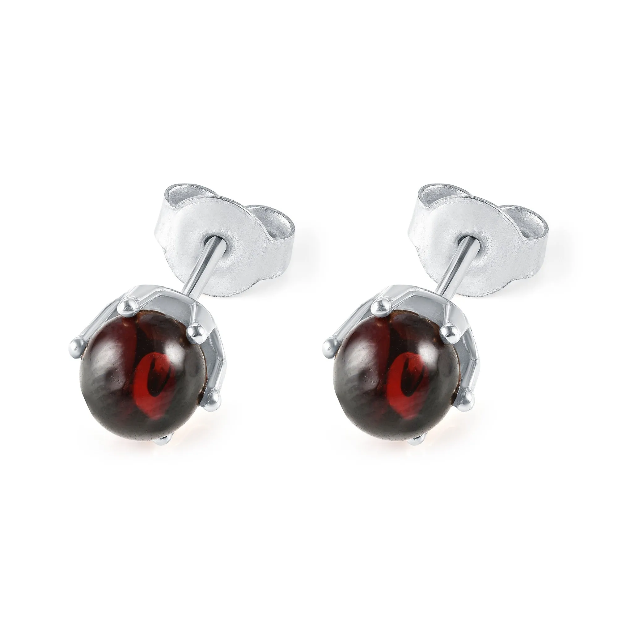 Baltic Amber Stud Earrings