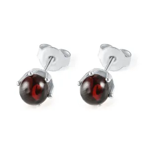 Baltic Amber Stud Earrings