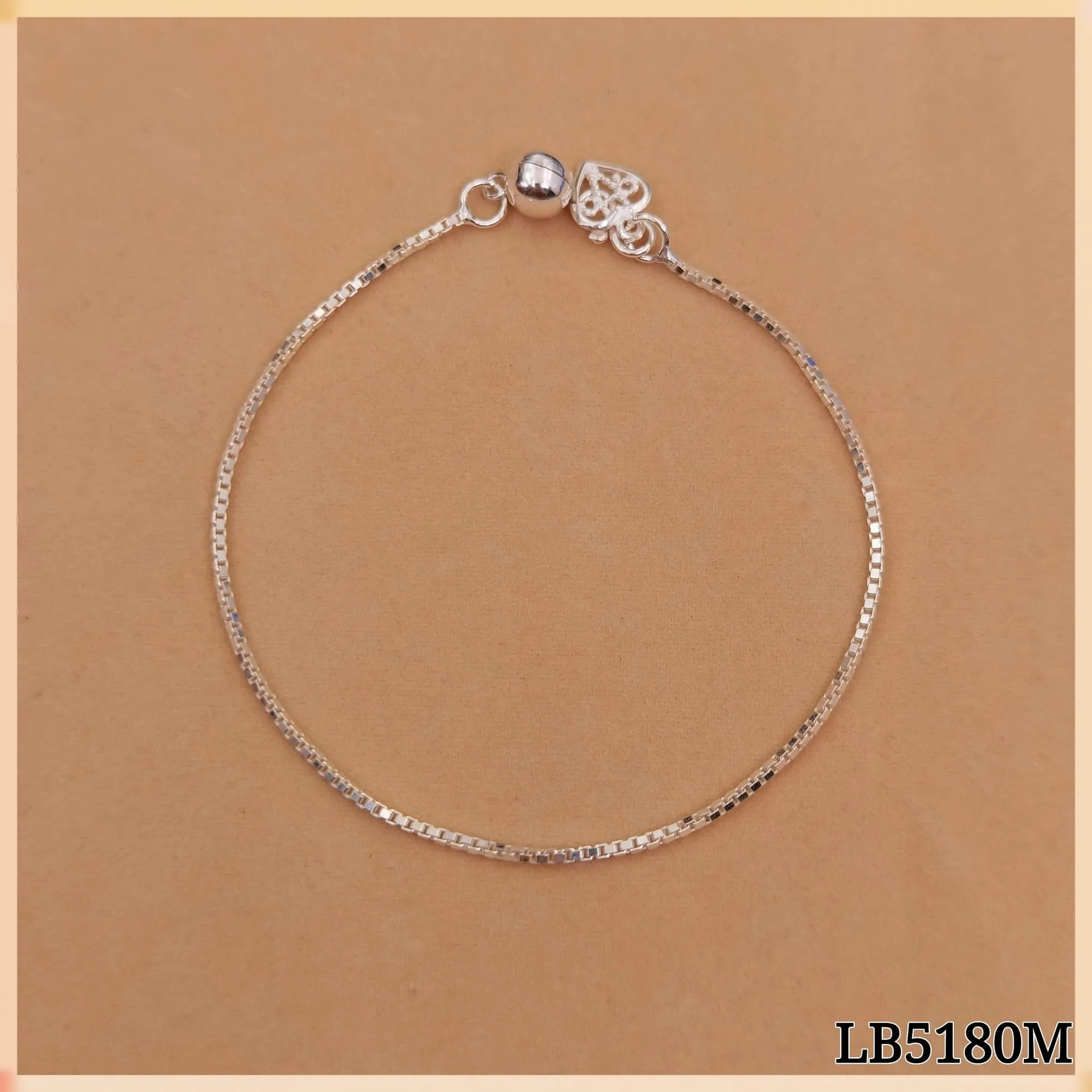 Box Chain Bracelet LB5180M