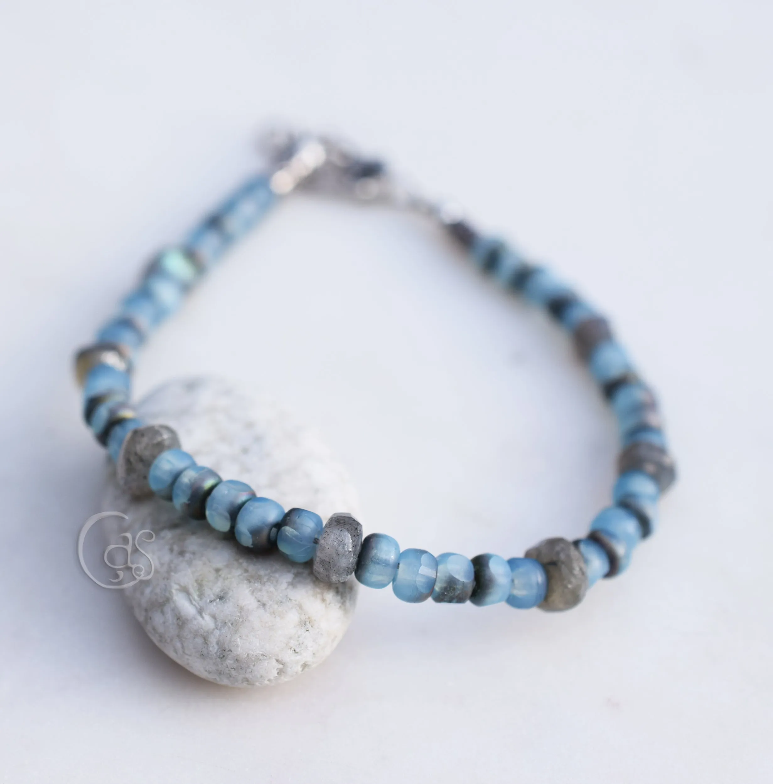 Bracelet Bohemian Layering Silver Beaded Bracelet Jewelry Karen Hill Tribe Silver Boho Style Jewelry