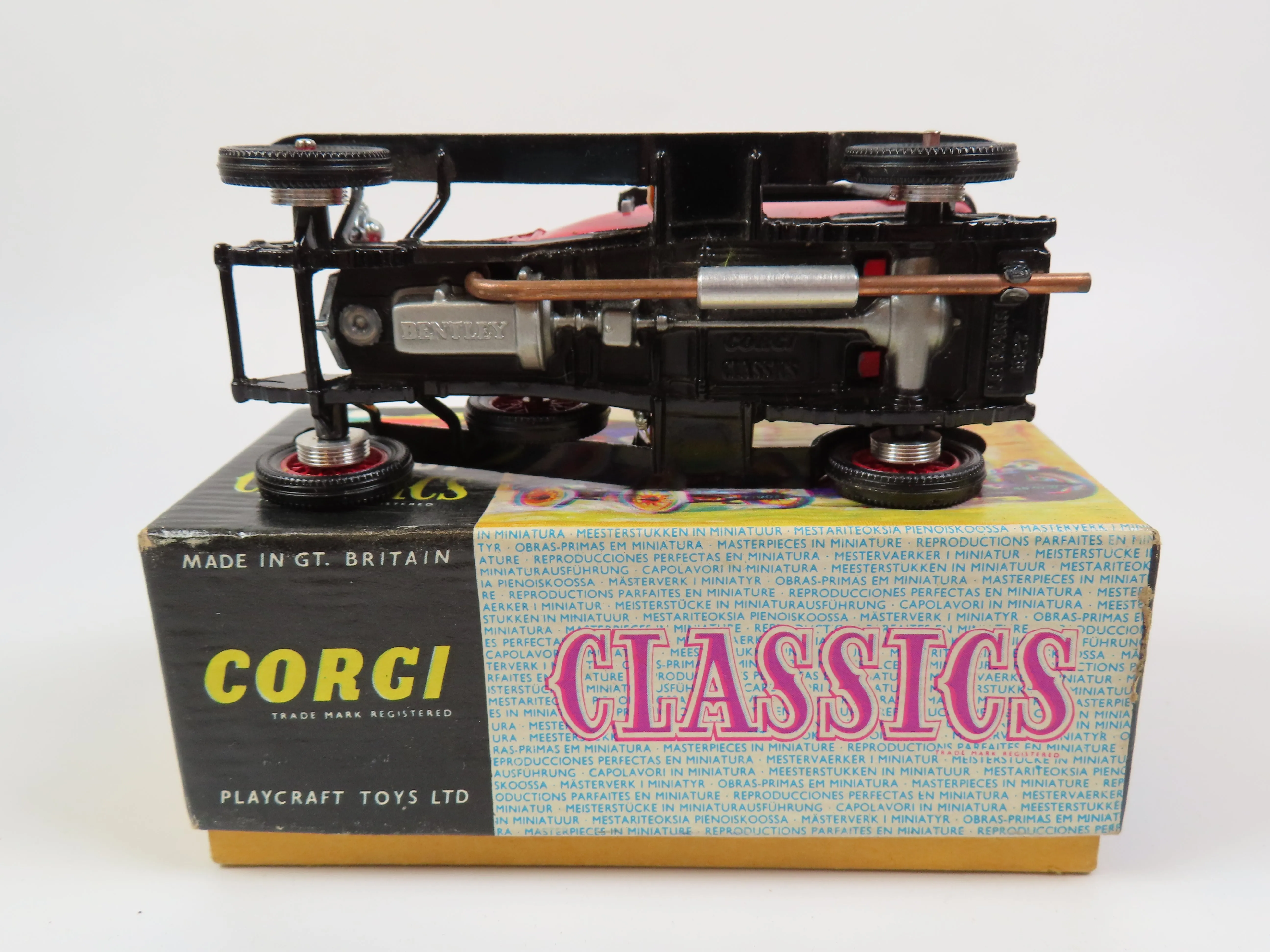 Corgi Classics 9002 1927 Bentley (Red), Mint/Boxed! Rare model!