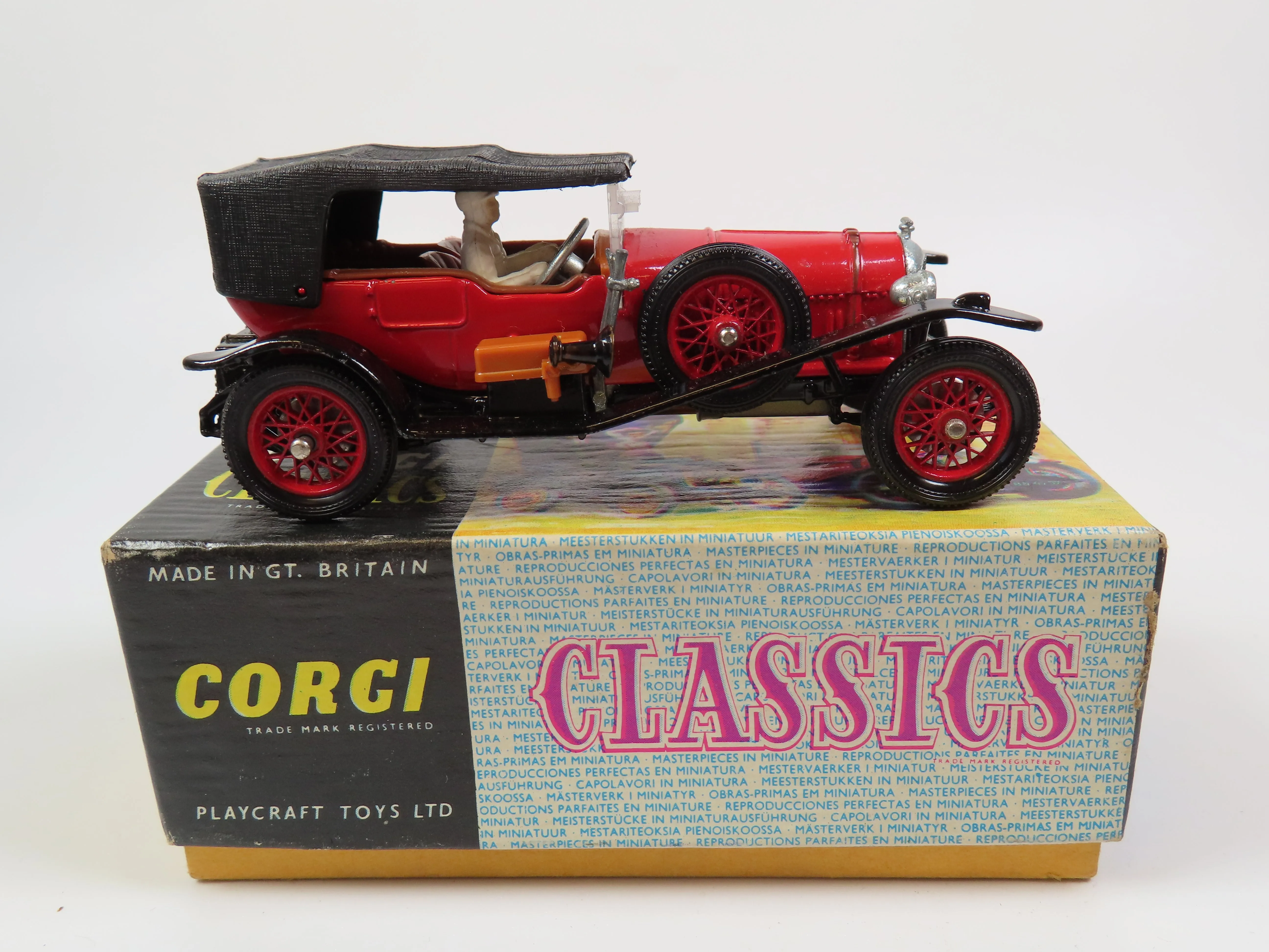 Corgi Classics 9002 1927 Bentley (Red), Mint/Boxed! Rare model!