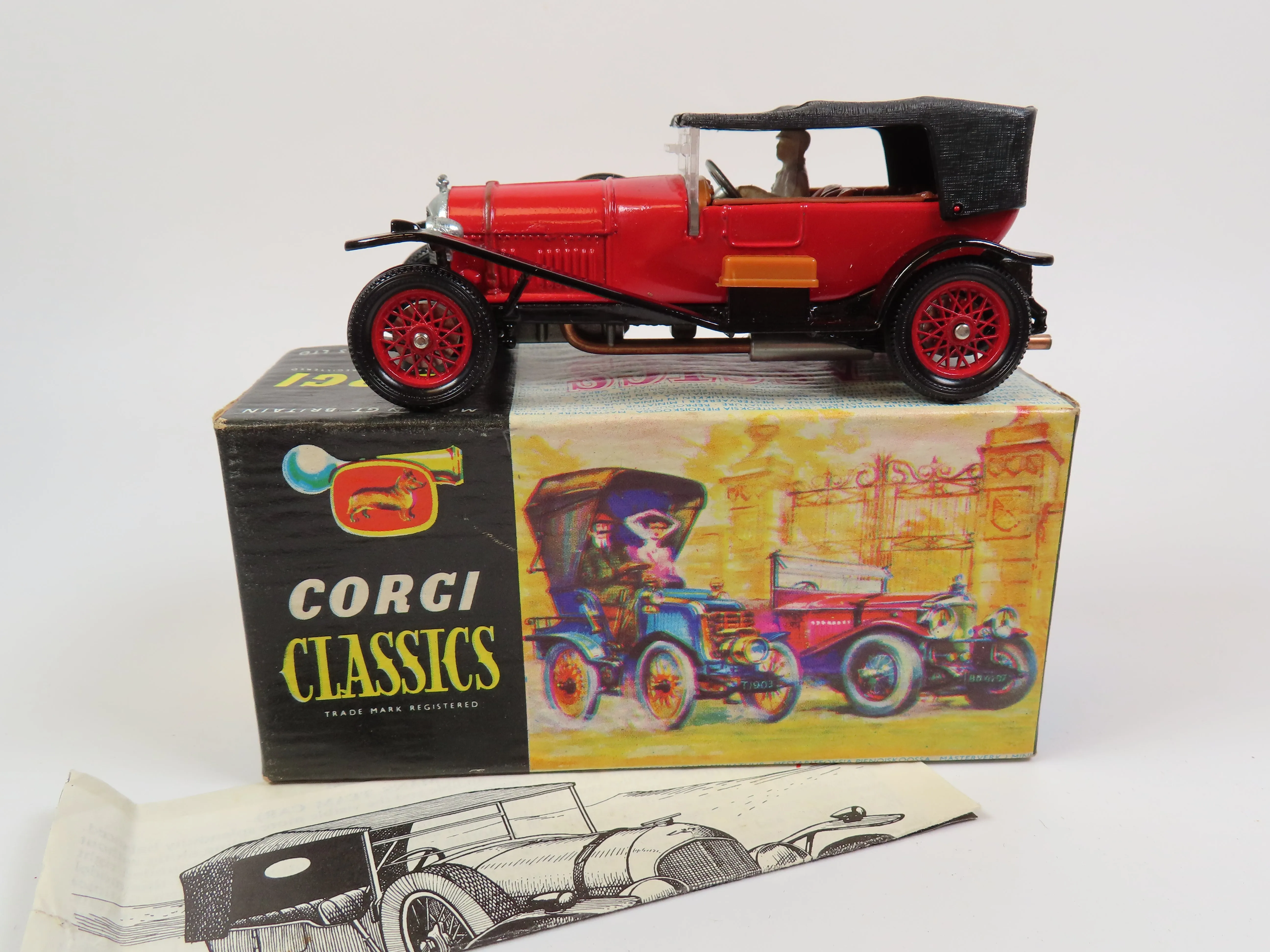 Corgi Classics 9002 1927 Bentley (Red), Mint/Boxed! Rare model!