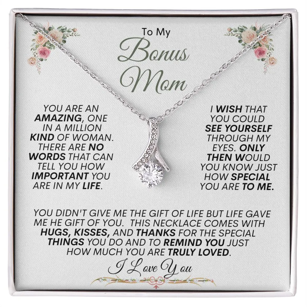 Mom from Bonus Daughter --Alluring Beauty Necklace