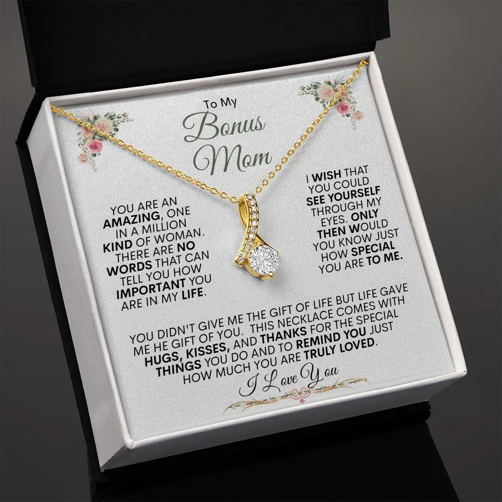 Mom from Bonus Daughter --Alluring Beauty Necklace