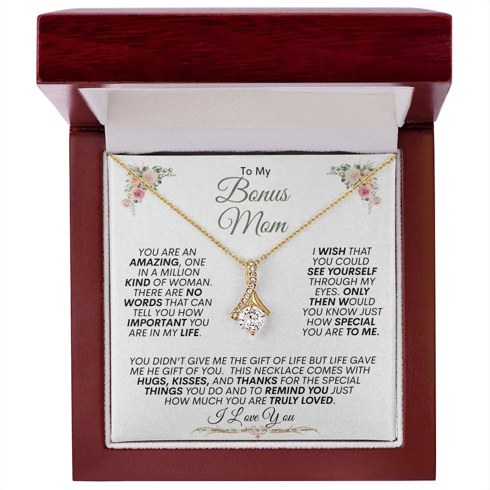 Mom from Bonus Daughter --Alluring Beauty Necklace