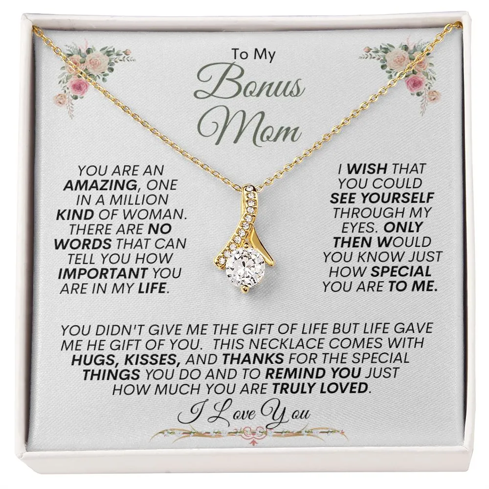 Mom from Bonus Daughter --Alluring Beauty Necklace