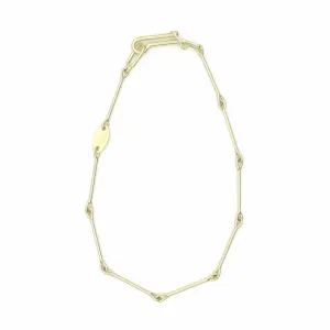 Needle Eye Chain Bracelet - Medium Weight