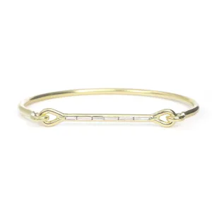 Needle Eye Cuff - Diamond Baguettes