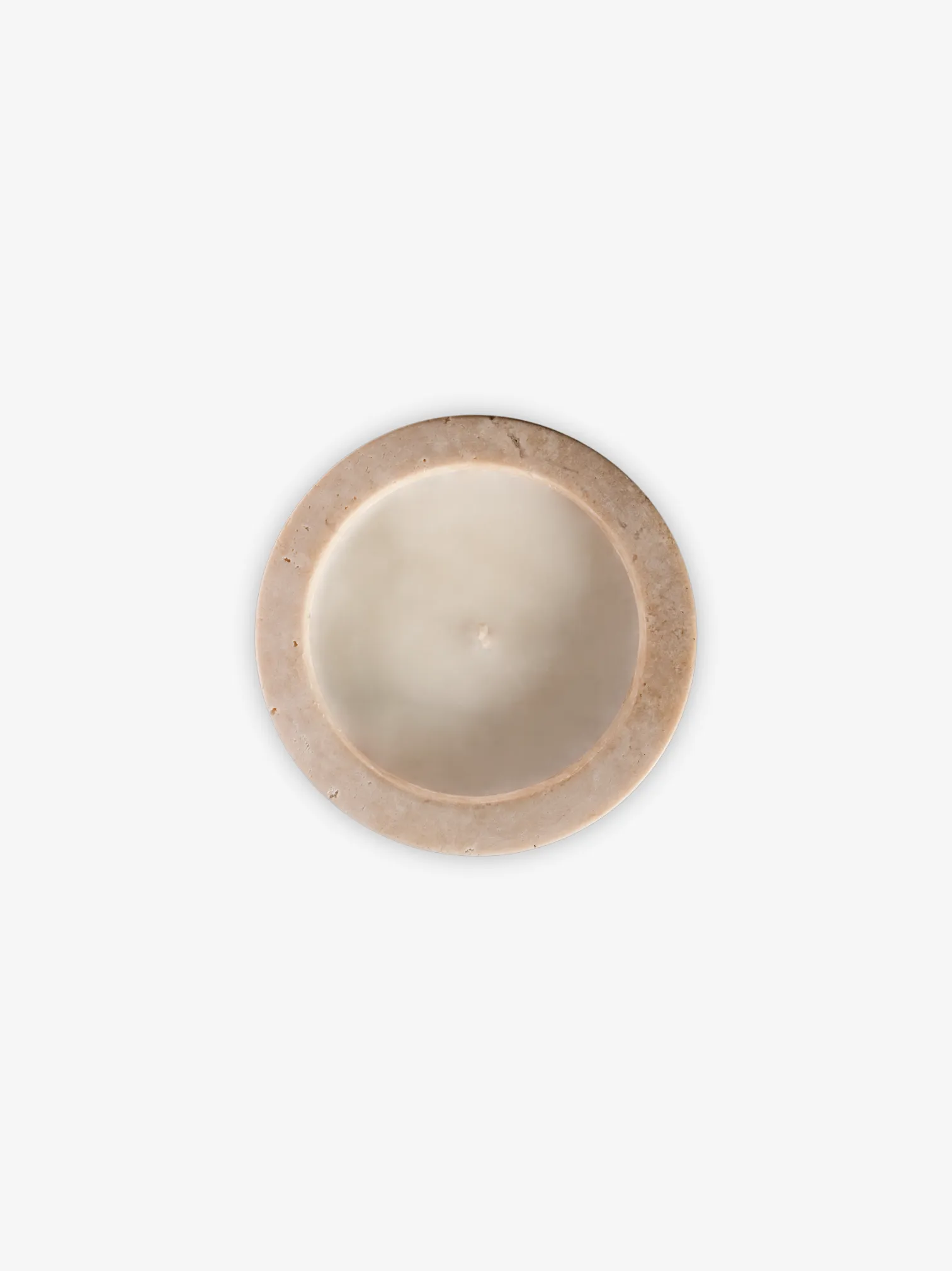 SCENTED TRAVERTINE CANDLE