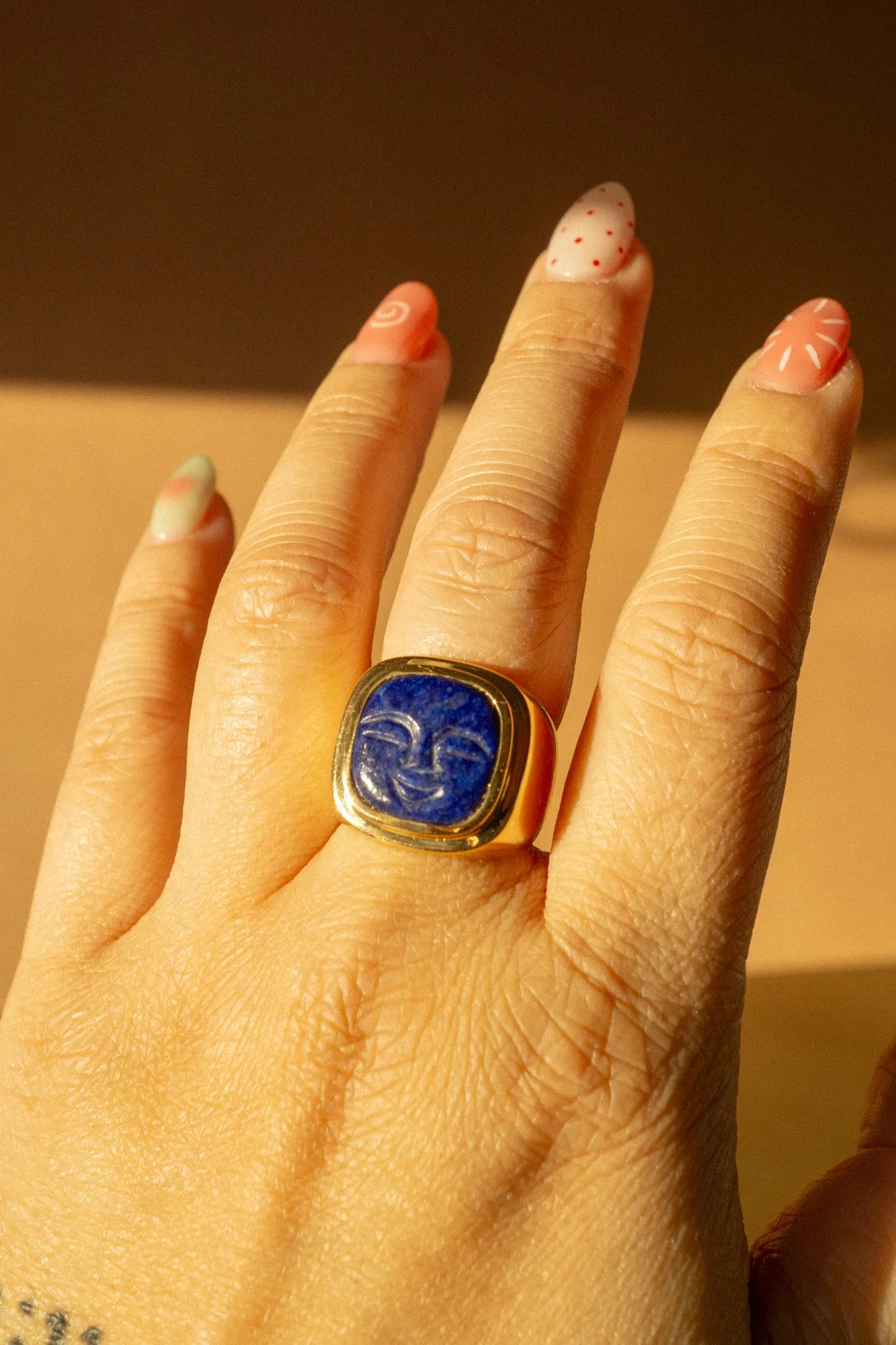 Talisman Ring  - Lapis Lazuli *ready-to-ship
