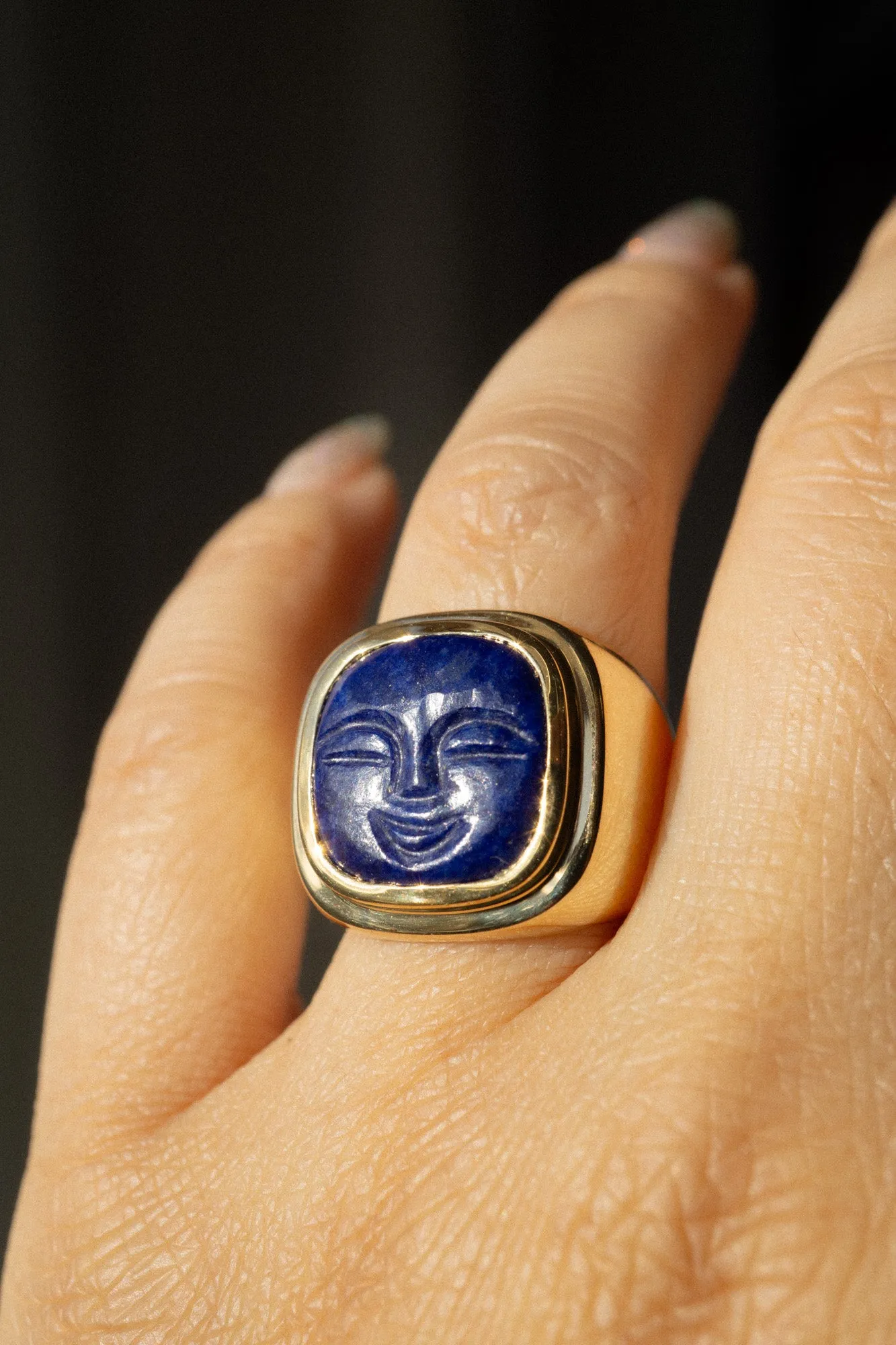 Talisman Ring  - Lapis Lazuli *ready-to-ship